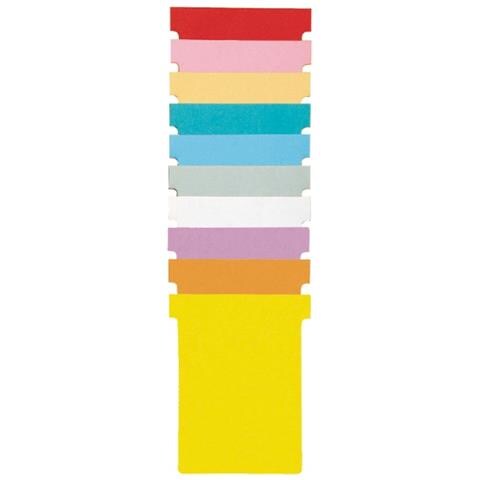 Schede a T Indice 1 verde (100)  - Foto 2