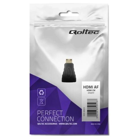 HDMI A / Mini HDMI C, HDMI, Mini-HDMI, Femmina, Maschio, Dritto, Dritto - Foto 1