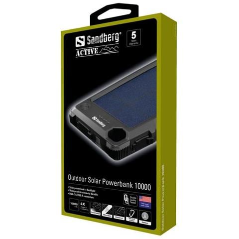 sandberg outdoor solar powerbank 16000