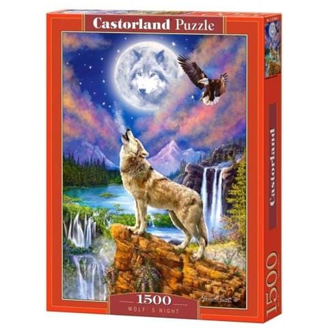 Puzzle Wolf's Night 1500 Pezzi - Foto 1