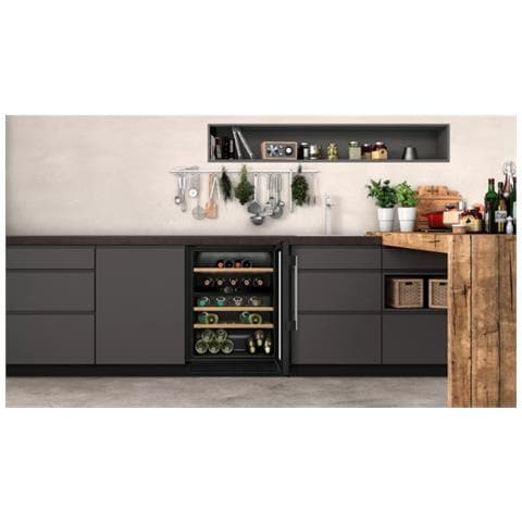 Cantinetta Vino KU9213HG0 con compressore Da Incasso 44 Bottiglie Colore Nero - Foto 4