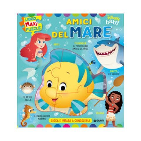 Amici Del Mare. Baby Libro Maxi Puzzle. Ediz. A Colori - Foto 1