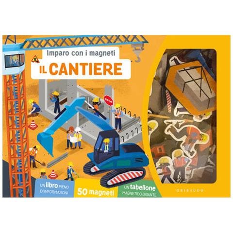 Cantiere. Imparo Con I Magneti. Con 50 Magneti. Con Tabellone - Foto 2