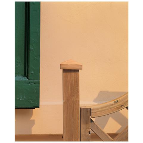 Confezione 2 Pz Diamante Copri Palo 9x9x4cm. Per Palo 7x7 - Foto 1