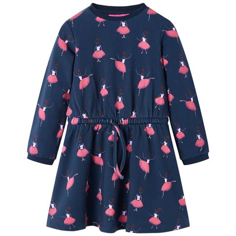 Abito Da Bambina Blu Marino 140 - Foto 1
