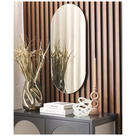 Specchio Alfortville 40 Cm 80 Cm Argento - Foto 1