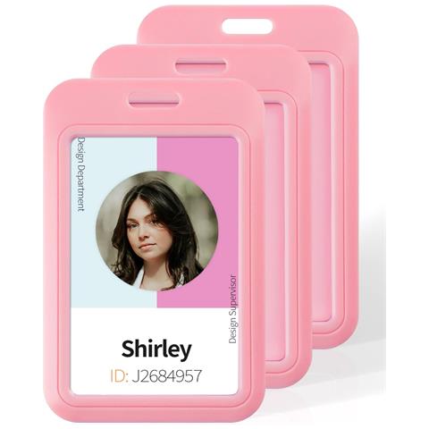 Porta Tessere Con Cordino Pink - Foto 1