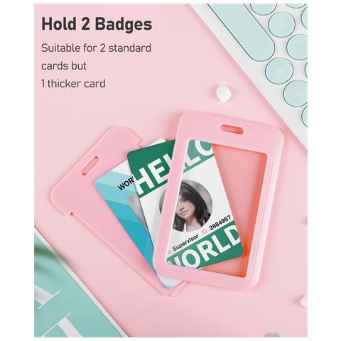 Porta Tessere Con Cordino Pink - Foto 2