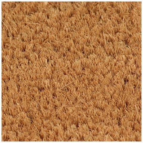 Zerbino Naturale Mezzo Rotondo 60x90 Cm Fibra Di Cocco - Foto 3