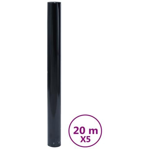 Pellicole Per Vetri Statiche Smerigliate Nere 5pz In Pvc - Foto 2