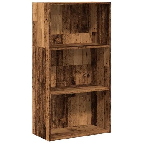 Libreria Legno Antico 60x30x114 Cm In Legno Multistrato - Foto 2