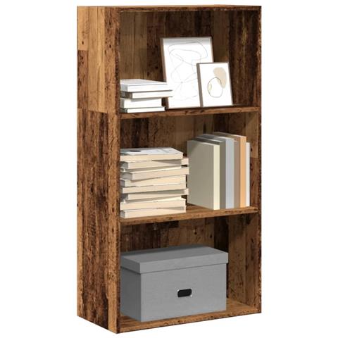Libreria Legno Antico 60x30x114 Cm In Legno Multistrato - Foto 1