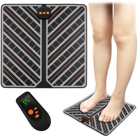 Stimolatore Per Piedi Portatile Ems Pieghevole Con Telecomando. Massaggiatore Per Migliorare La Circolazione Dei Piedi. - Foto 1