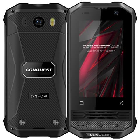 Mini Smartphone Rugerizzato F2+  4g, Android 12 , 6gb Ram + 128gb. Schermo 3''. 16mpx + 8mpx. Gps. Ip68  3 Livello Di Protezione (anti-caduta,polvere,acqua). Zello Walkie Talkie. - Foto 1