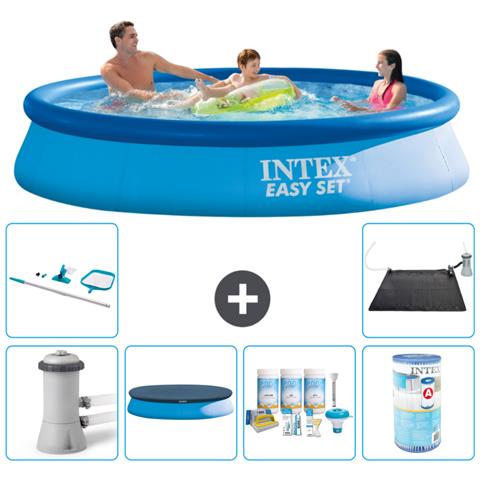 Piscina Fuori Terra - In Giro - 366x76 Cm - Blu - Include Accessori Coordinati A994 - Foto 1