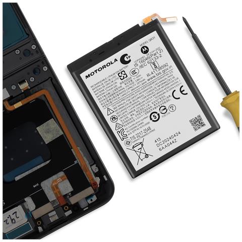 Batteria Secondaria Moto Razr 50 1075mah Qr11 Originale, Nero - Foto 4
