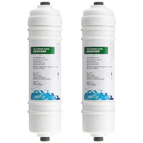 Confezione Da 2 Cartucce Filtro Acqua A Carbone Attivo - Sostituzione Universale In Linea - Foto 1