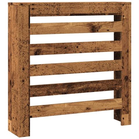 Copertura Termosifone Legno Antico 78x20x82cm Legno Multistrato - Foto 1