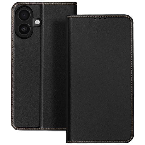 Custodia In Pelle Per Iphone 17 Con Porta Carte E Supporto Video - Foto 1