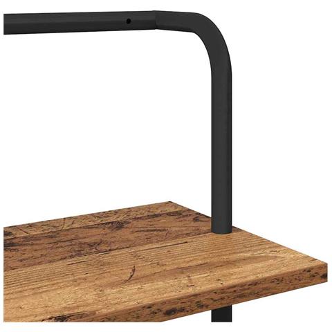 Libreria Legno vecchio 60 x 24 x 203 cm Legno multistrato - Foto 9