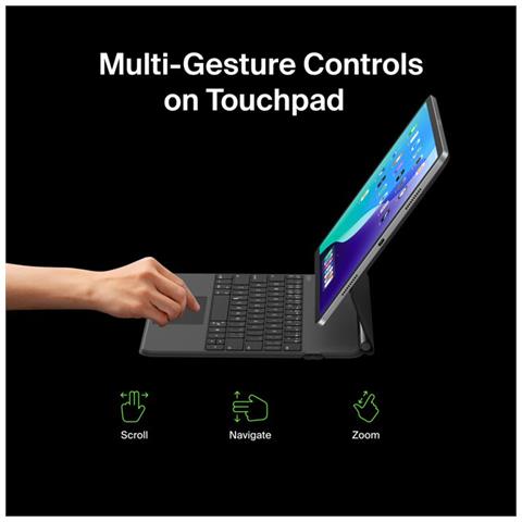 BBZ003UK-V2 custodia per tablet 33 cm (13") Custodia a libro Nero - Foto 14