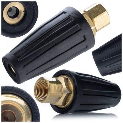 Ugello Rotante Di Ricambio Compatibile Con Idropulitrice Kärcher Hd /hds - Pressione Max 276 Bar, Filettatura M18x1,5, Inserto Ceramico - Foto 1