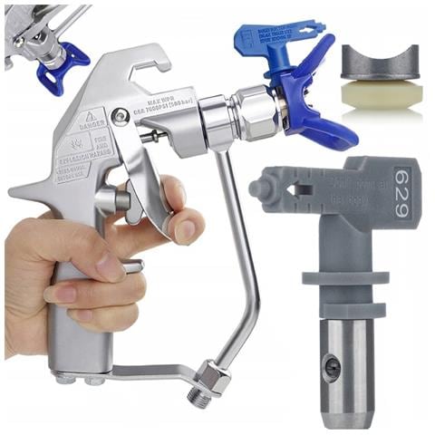Pistola A Spruzzo Ultraspray Pm2prus04 Con Ugello Hi-flow 629 - Precisione E Ergonomia | Compatibile Con Graco, Wagner, Titan - Foto 1