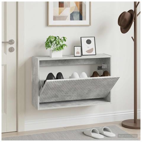 Mobiletto per Scarpe da Muro ARNHEM 71 x 17 x 43 cm - Foto 2