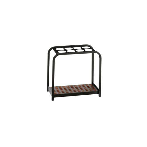 Portaombrelli Multi a 8 posti 52x26cm - Nero - Foto 1