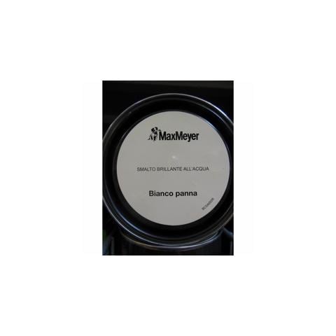 Smalto Acrilico All'Acqua Pronto All'Uso, Finitura Brillante, Latta Da 500 Ml, Resa 3,5-5,5 Mq Bianco Panna - Foto 1