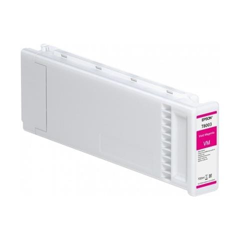 C13T800300 Cartuccia Ink Originale Magenta Vivida per SureColor SC-P1000 / SC-P2000 - Foto 2