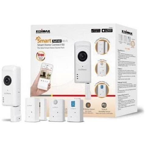 Kit Videosorveglianza IC-5170SC Wi-Fi da Interno Sensore CMOS Fisheye Colore Bianco - Foto 23