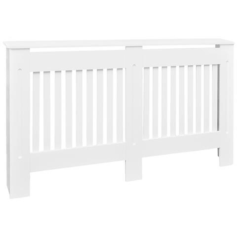 Armadietto Copritermosifone in MDF Bianco 152 cm - Foto 1