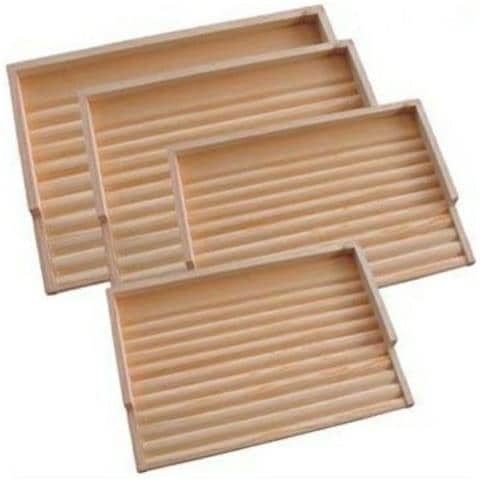 Asse X Lavare Tavoletta Legno Bucato Lavatoio Bagno Cm 55 X 35 Casa - Foto 1