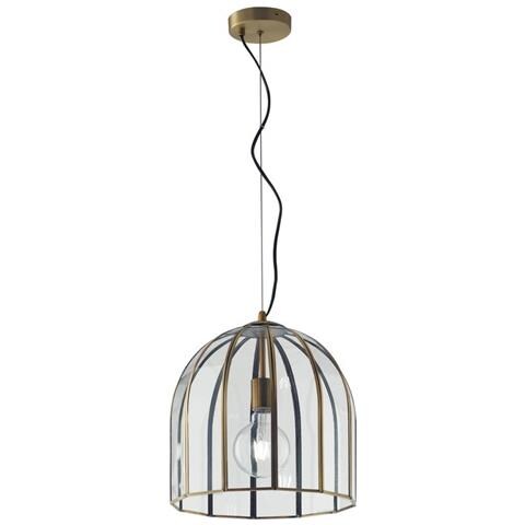Lampadario Chester Ottone 1xe27 30x43cm - Foto 2