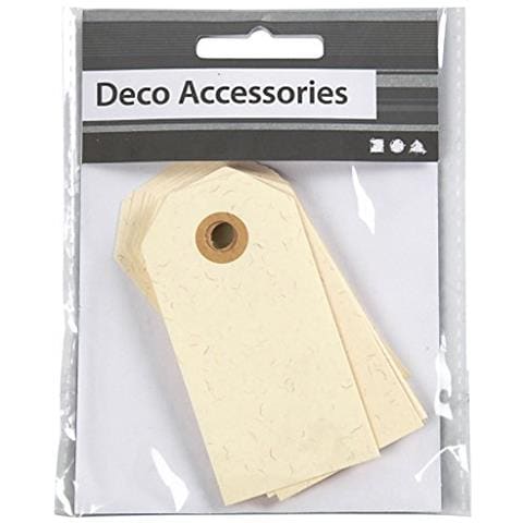 Etichette Regalo, 20 Pz, Set Naturale - Foto 2