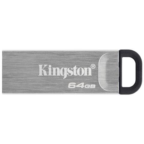Chiavetta USB 64 GB DataTraveler Kyson Interfaccia USB 3.2 Gen 1 Colore Argento - Foto 1