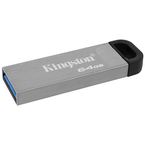 Chiavetta USB 64 GB DataTraveler Kyson Interfaccia USB 3.2 Gen 1 Colore Argento - Foto 2