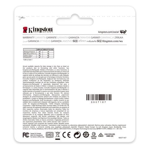 Chiavetta USB 64 GB DataTraveler Kyson Interfaccia USB 3.2 Gen 1 Colore Argento - Foto 5
