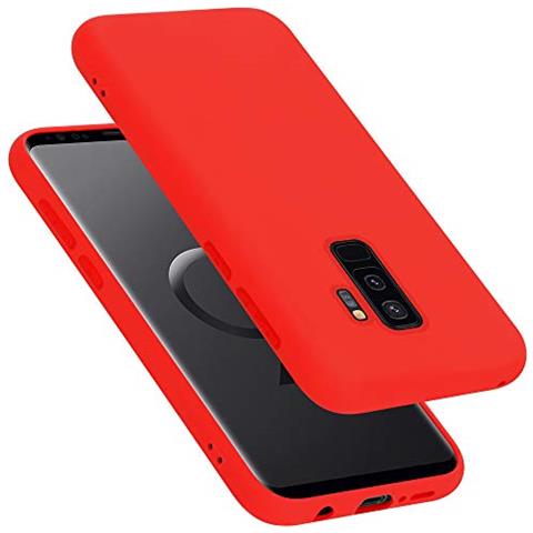 Custodia Compatibile Con Samsung Galaxy S9 Plus In Liquid Rosso - Coperchio Protettivo In Silicone Tpu Flessibile - Foto 1