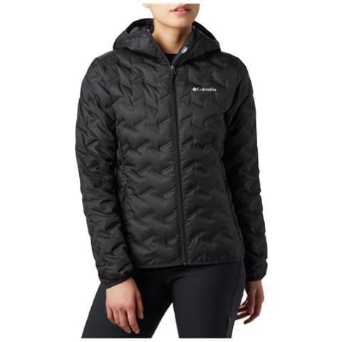Delta Ridge Down Hooded Jacket, Donna, Nero, Giacca, Numero: M Eu - Foto 1