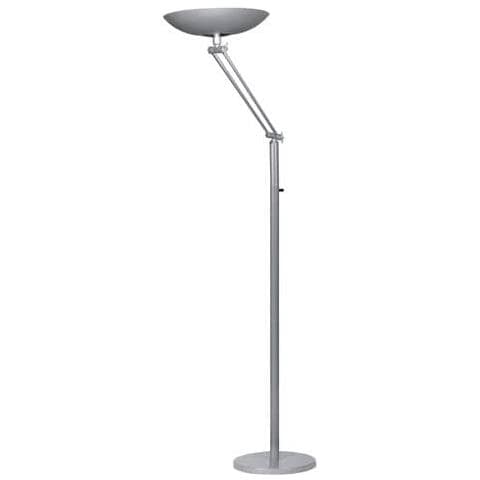 Lampada A Terra A Led Varialux Articolata Grigio Metallizzato 400090471 - Foto 1