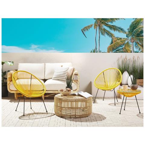 Set Di 2 Sedie Stil Spaghetti Giallo Acapulco Ii - Foto 13