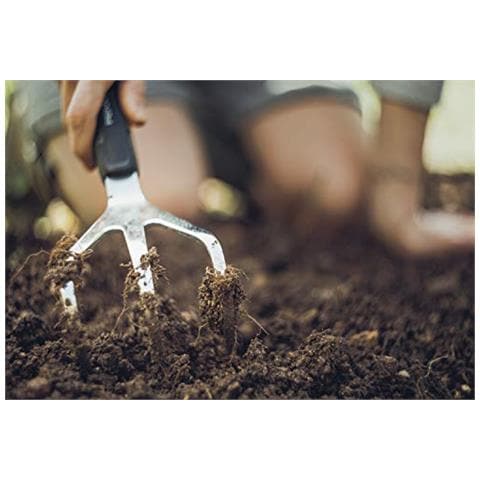 Sarchiello Con 3 Denti, Lunghezza: 32,3 Cm, Larghezza: 9,2 Cm, Nero / Arancione, Acciaio Inossidabile / Plastica, Xact, 1.027.047 - Foto 2