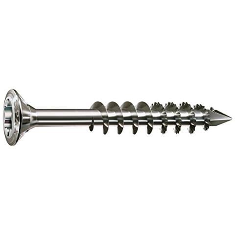 , 25170005007021, Vite Facciata 5,0 X 70 Mm, 100 Pezzi, Ha Sollevato, T-star Plus, Cut, Filo Parziale, Acciaio Inox A2 1,4567 - Foto 1