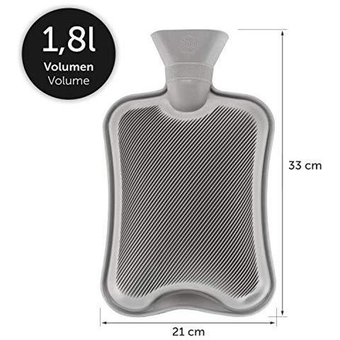 Bottiglia Acqua Calda Con La Copertura - Super Soft Cover Pile Di Grande Capacit 3 Colori Disponibili - Foto 2