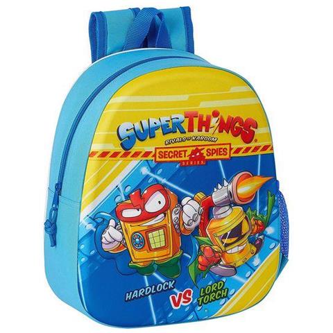 Zaino Per Bambini 3d Superthings Azzurro Chiaro - Foto 1