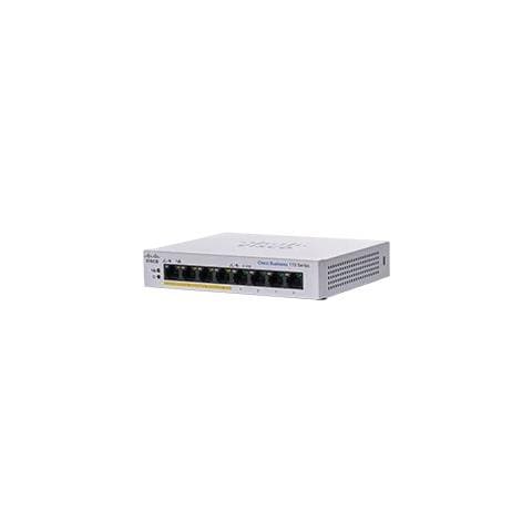 Cisco CBS110-8PP-D Non gestito L2 Gigabit Ethernet (10/100/1000) Supporto Power over Ethernet (PoE) Grigio - Foto 1