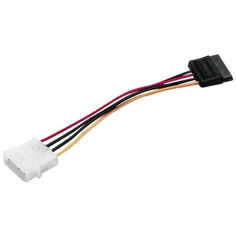 Internal Power Supply Serial ATA 150/300, 0.2 m 0.2m Multicolore cavo di alimentazione - Foto 1