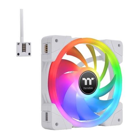 Ventola per Case del Computer SWAFAN EX12 3 pz 12 cm Bianco - Foto 2